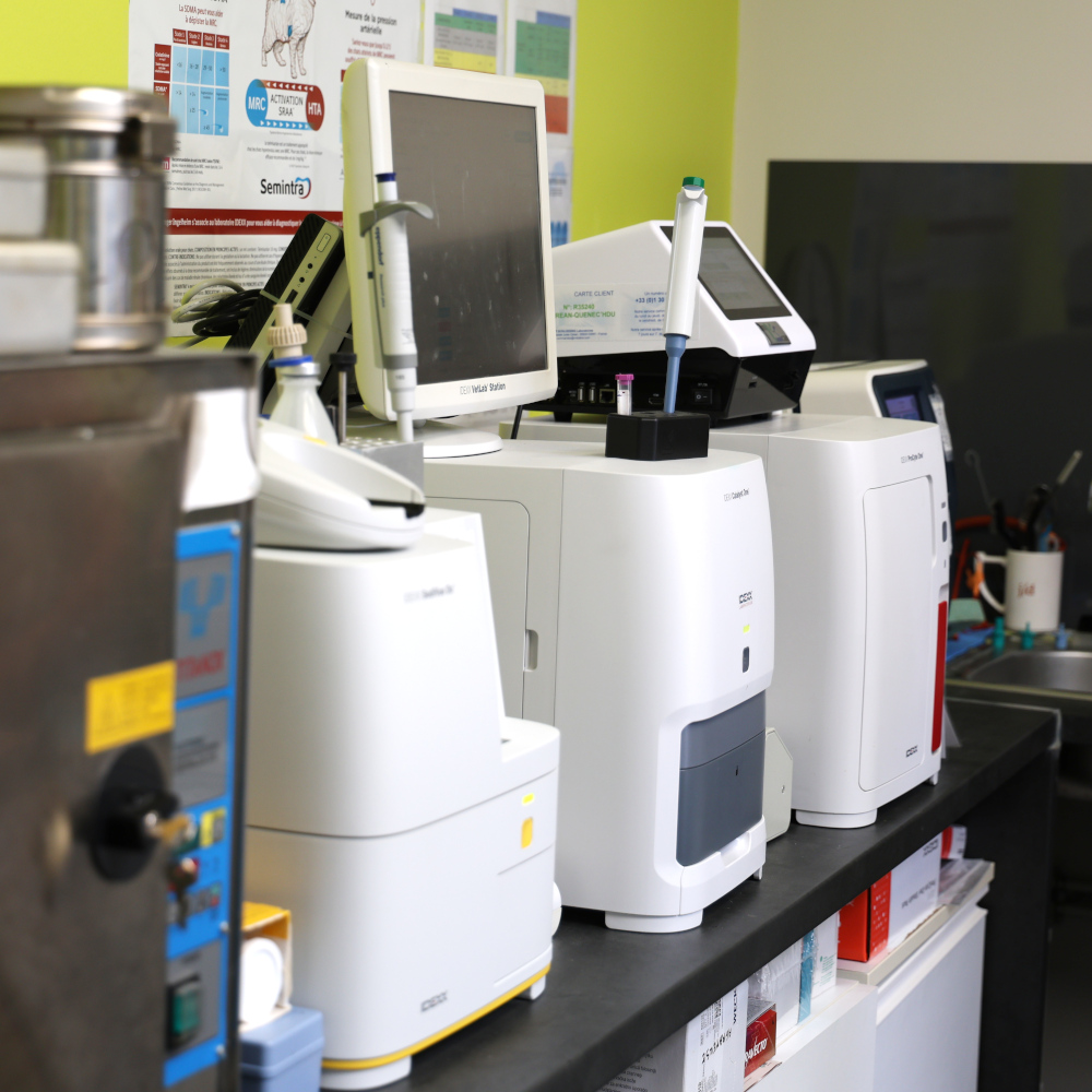 Laboratoire d'analyses biologiques.